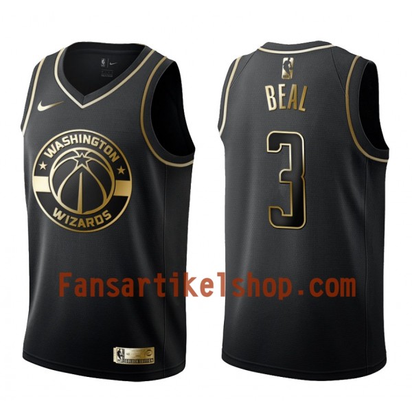 NBA Washington Wizards Trikot Bradley Beal 3 Nike Schwarz Golden Edition Swingman - Herren NBA Washington Wizards Trikot Bradley Beal 3 Nike Schwarz Golden Edition Swingman - Herren